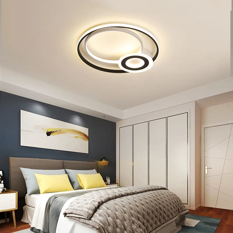 plafonnier led rond design moderne pour un éclairage intérieur décoratif