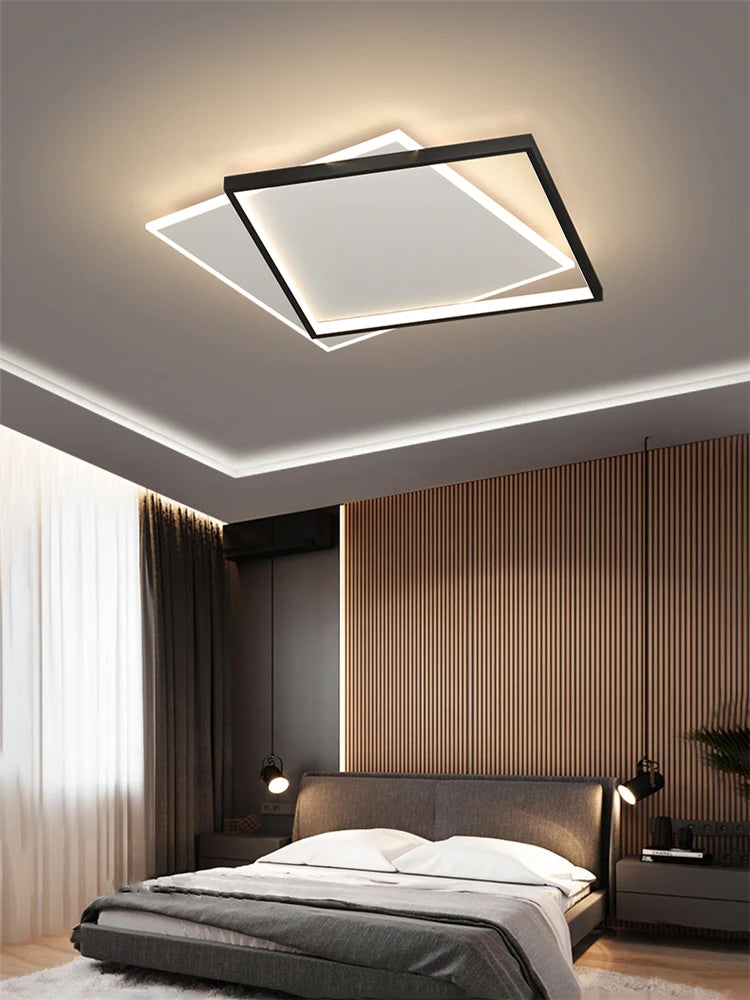 lustre moderne led minimaliste pour décoration intérieure