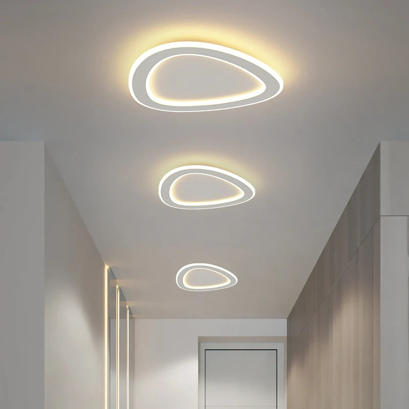 plafonnier led minimaliste nordique pour éclairage intérieur