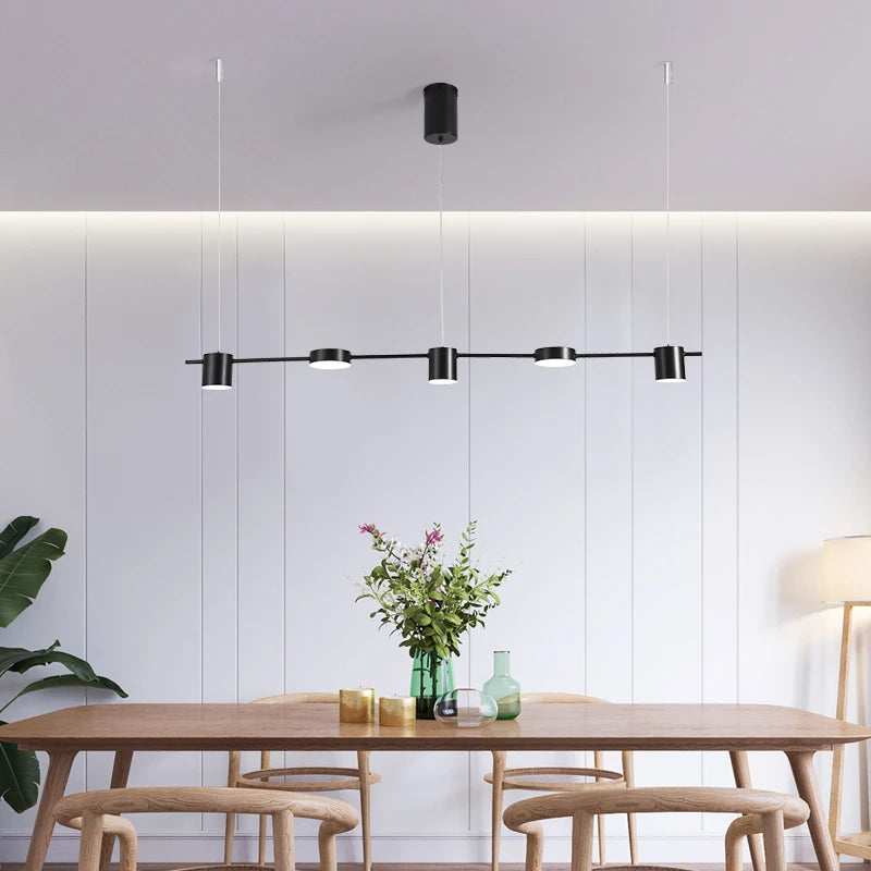 lustre moderne créatif trois têtes pour restaurant et hôtel