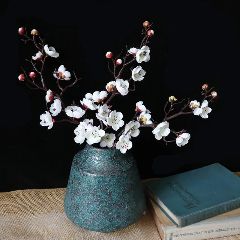 branche de fleurs artificielles de cerisier pour décoration automnale