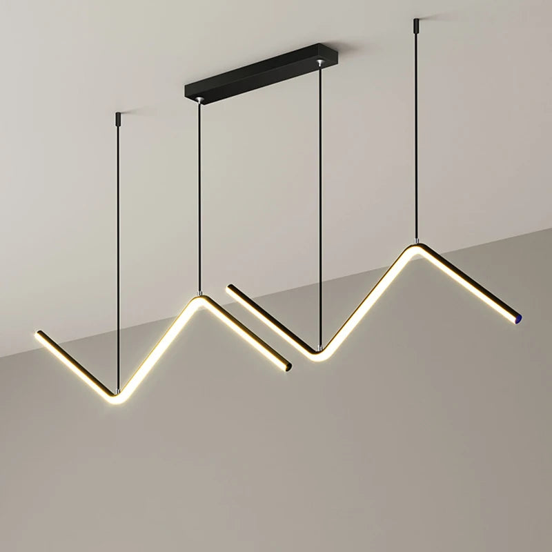 lustre moderne à led style nordique pour intérieur design