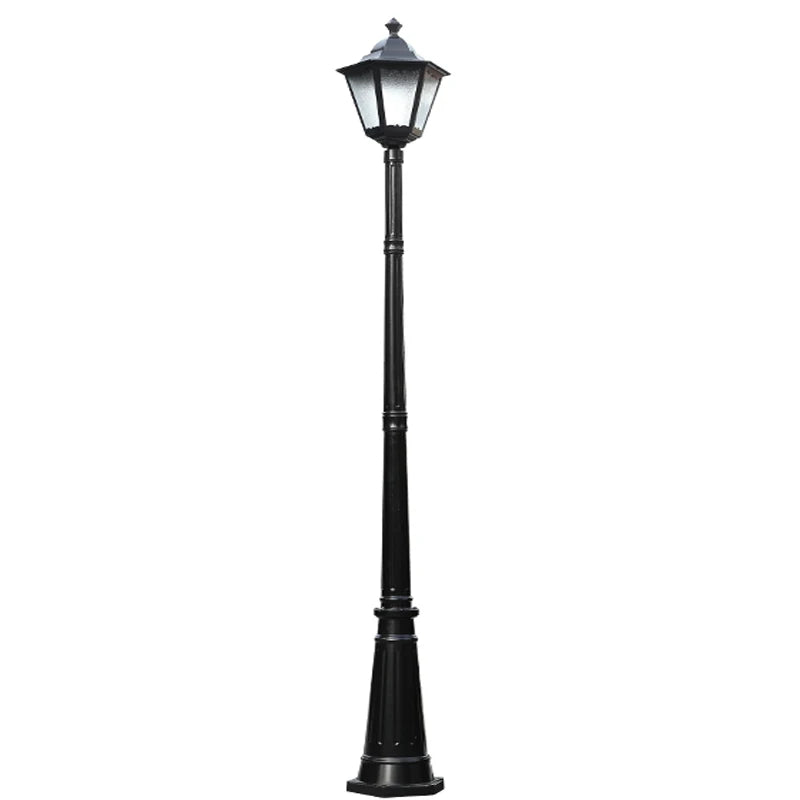 (H≈2.4M) Courtyard Lamp Street Lamp Outdoor Lawn Lamp Outdoor Waterproof Villa Garden Community High Pole Lamp Post Lamp