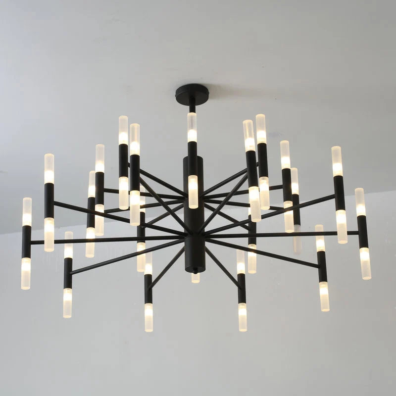 lustre de luxe moderne simple design artistique suspendu