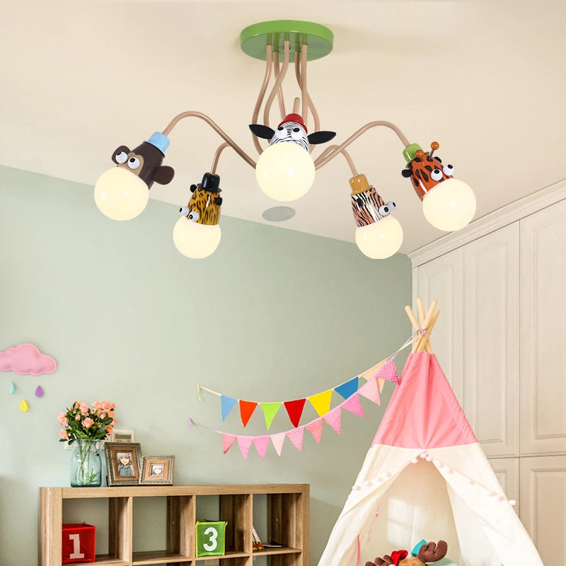 suspension moderne en forme de ballon pour enfants