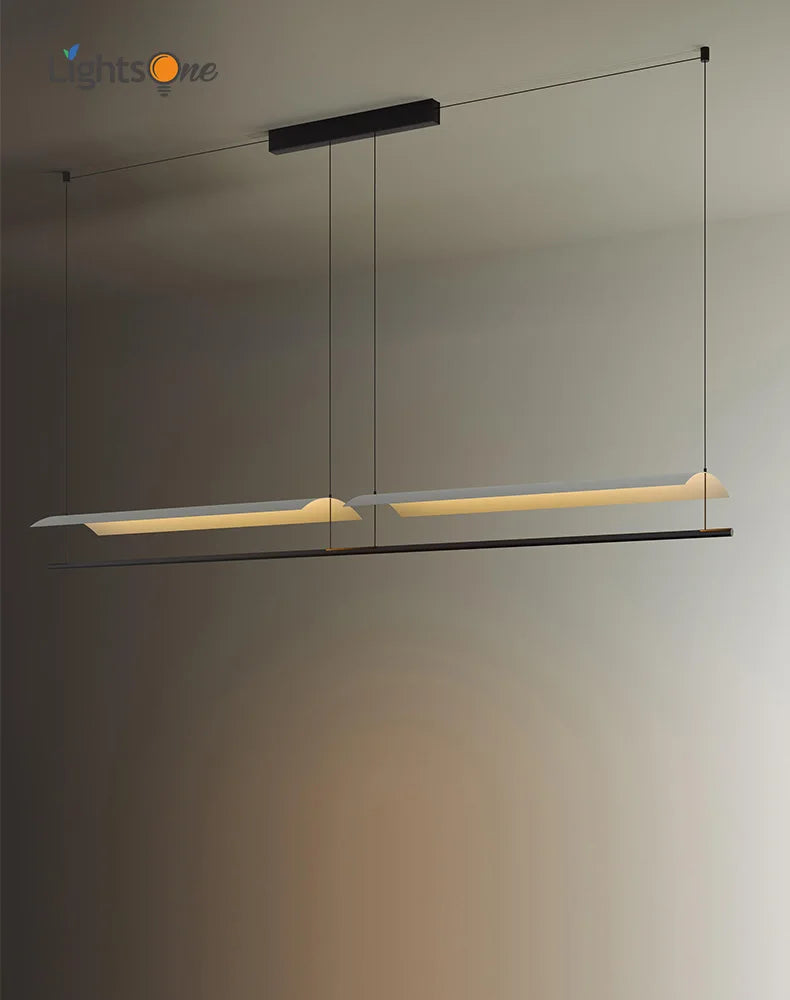 suspension design minimaliste pour un éclairage élégant