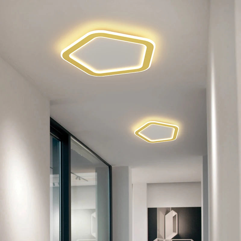 plafonnier led minimaliste nordique pour éclairage intérieur