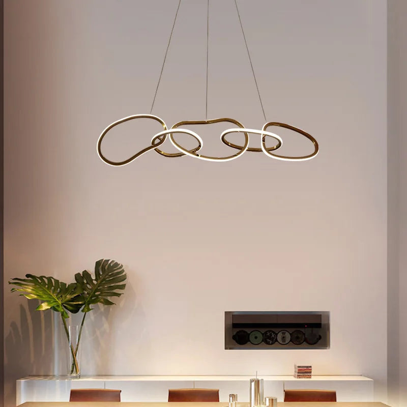 plafonnier led suspendu design moderne pour intérieur décoratif