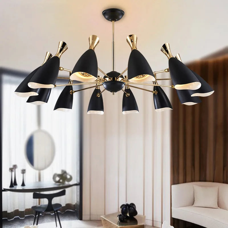 suspension moderne de luxe nordique pour décoration intérieure