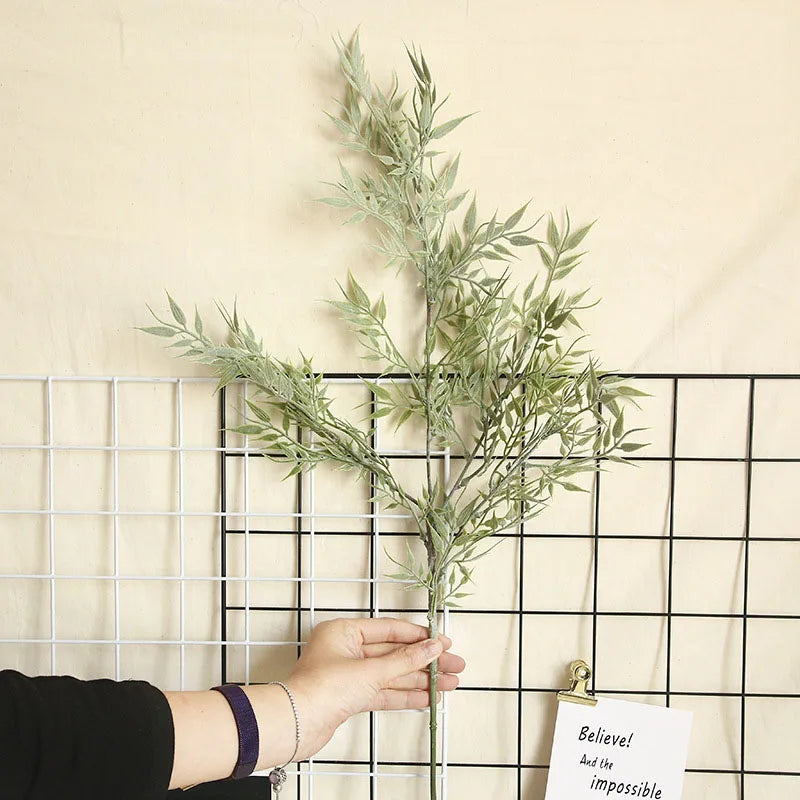 feuilles de fleurs artificielles pour décoration de Noël