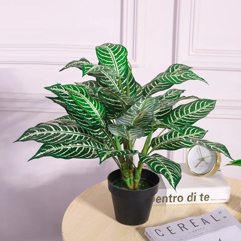 plante monstera artificielle pour décoration intérieure et extérieure