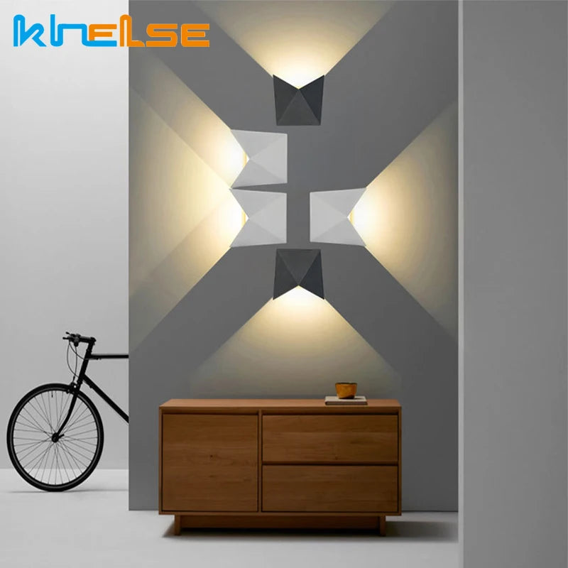 applique murale led design minimaliste créatif et moderne