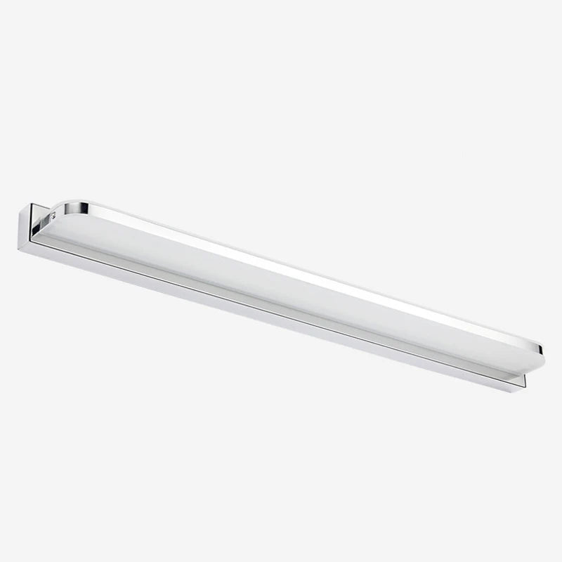 applique murale led en acier inoxydable pour salle de bain