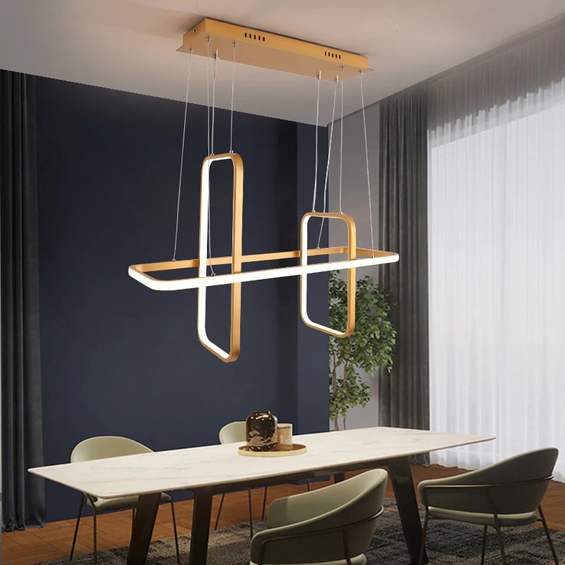 suspension moderne design pour éclairage intérieur créatif