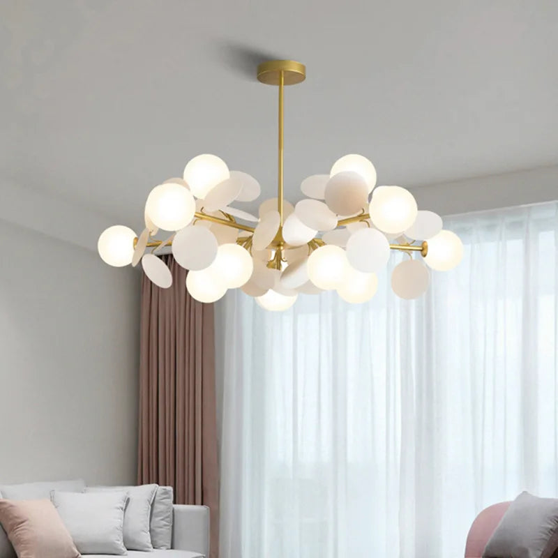 lustre nordique créatif lampe haricots magiques minimaliste moderne