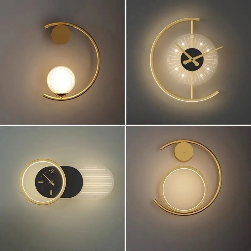 applique murale led moderne pour décoration intérieure élégante