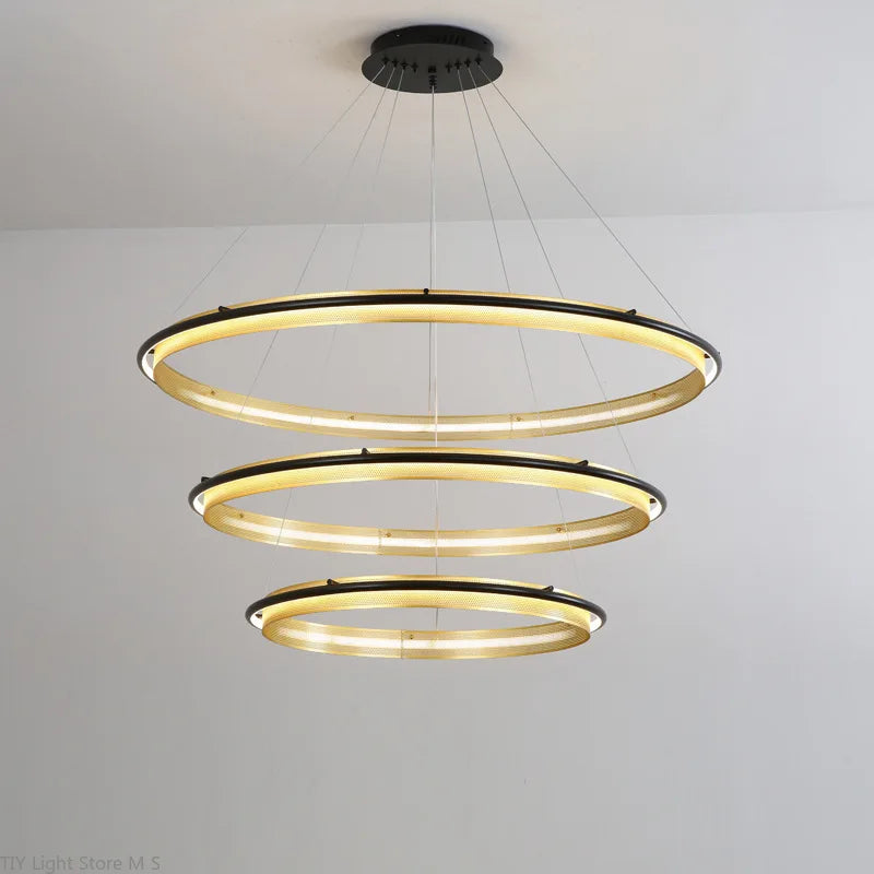 lustre moderne led pour décoration de luxe créative