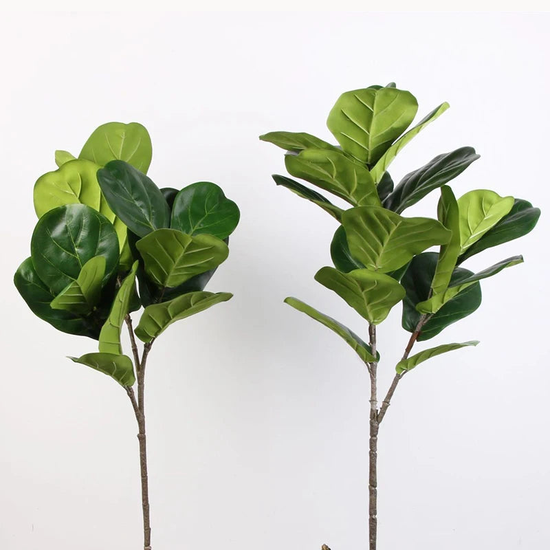 grandes branches artificielles de plantes tropicales pour décoration jardin