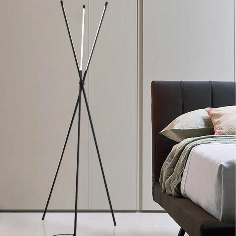 lampadaire nordique moderne design led pour décoration intérieure