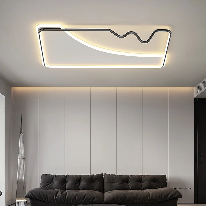 plafonnier led décoratif pour intérieur moderne et élégant