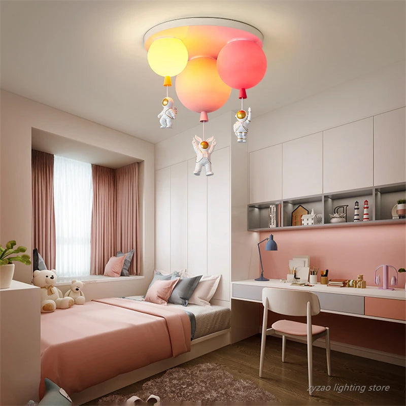 suspension nordique décorative pour chambre d'enfant design ludique