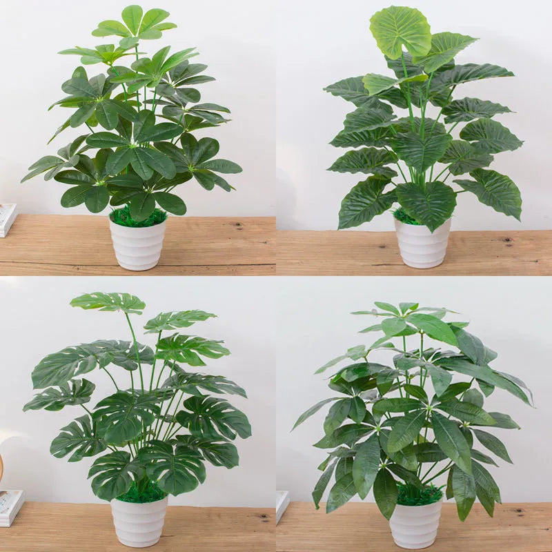 plante monstera artificielle pour décoration intérieure et extérieure