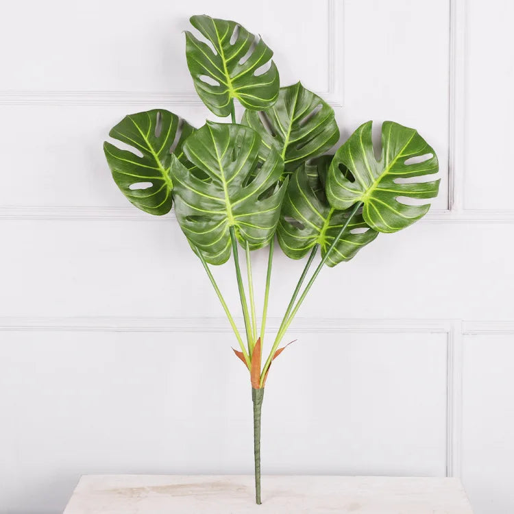 plante monstera artificielle pour décoration intérieure et extérieure