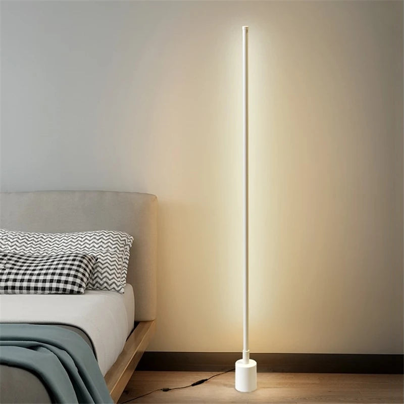 lampadaire nordique moderne minimaliste super lumineux à 360 degrés