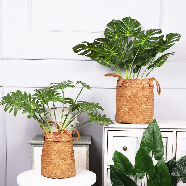 plante monstera artificielle pour décoration intérieure et extérieure