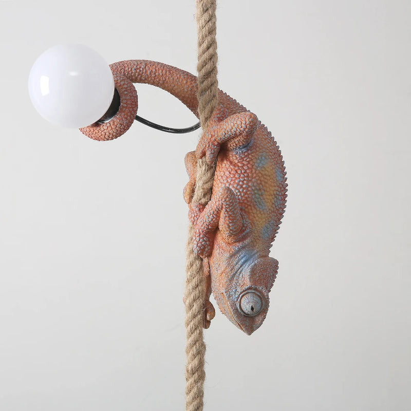 suspension en résine caméléon pour décoration artistique moderne