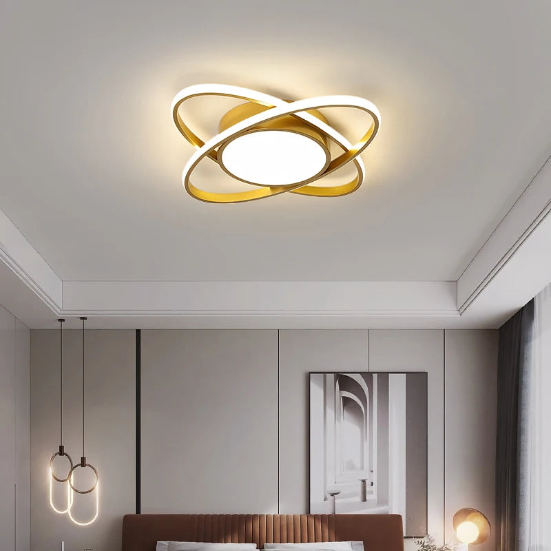 lustres led modernes pour intérieur entrée maison