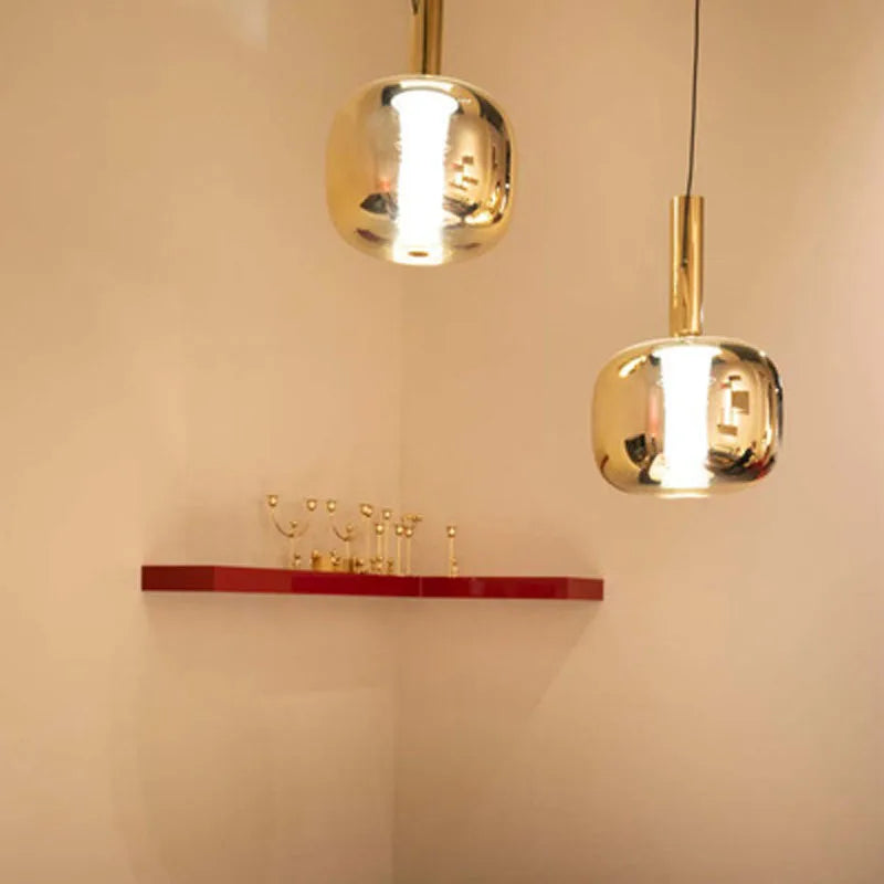 suspension en verre design pour bar restaurant bureau et boutique