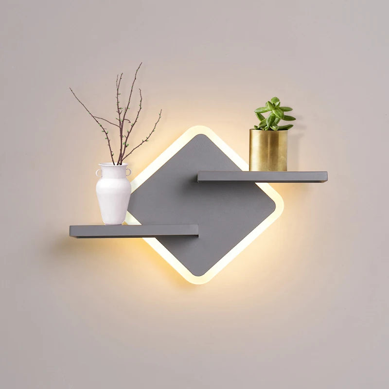 applique murale led moderne minimaliste décorative et polyvalente