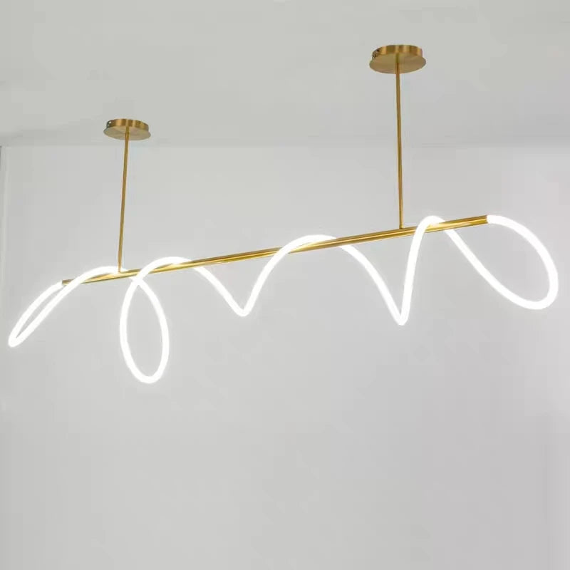 lustre simple note moderne design nordique pour restaurant