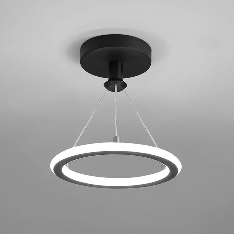 plafonnier moderne à leds design rond pour intérieur élégant