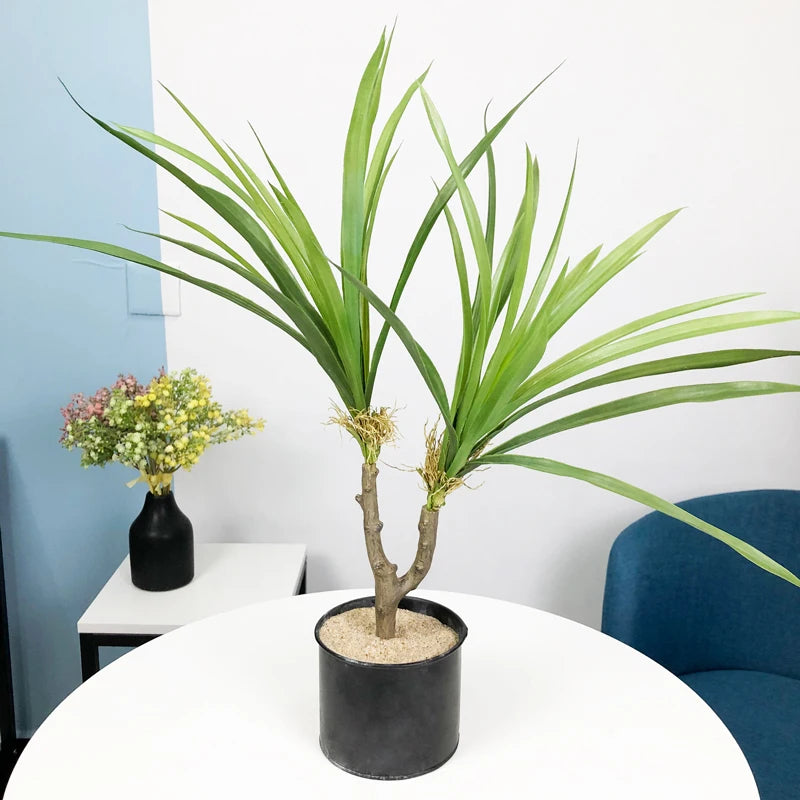 plantes artificielles tropicales pour décoration intérieure moderne