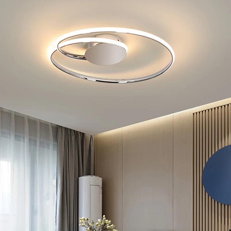 plafonnier led moderne pour décoration intérieure design élégant