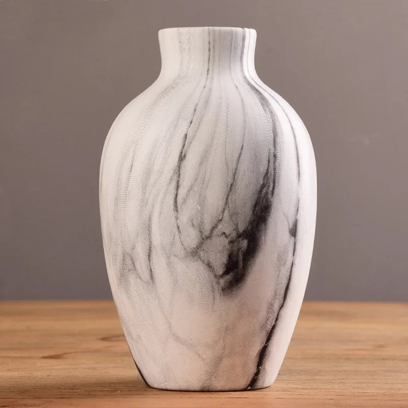 vase en céramique moderne pour décoration intérieure de fleurs