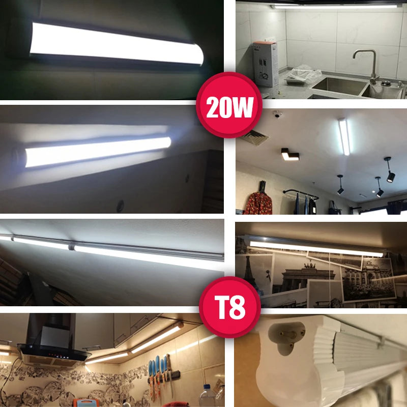 tube lumineux led pour éclairage intérieur polyvalent et moderne