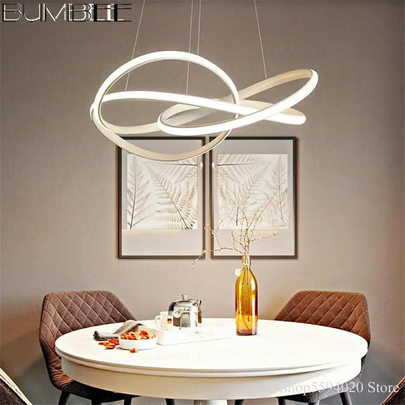 lustre moderne design pour salon restaurant ou chambre