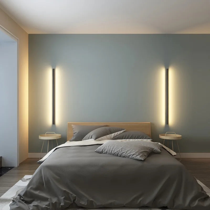 applique murale led moderne en aluminium pour intérieur lumineux et pratique