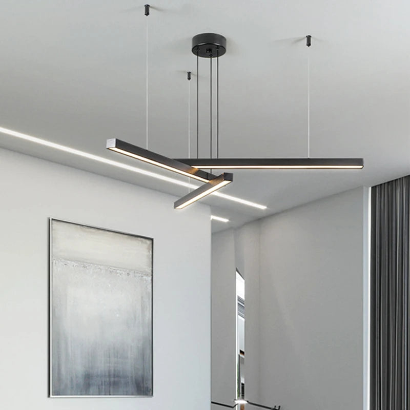 lustre moderne minimaliste pour une ambiance chaleureuse et design