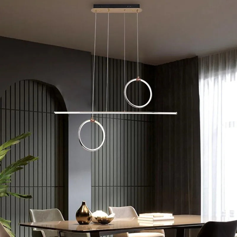 lustre circulaire moderne et luxueux pour éclairage intérieur