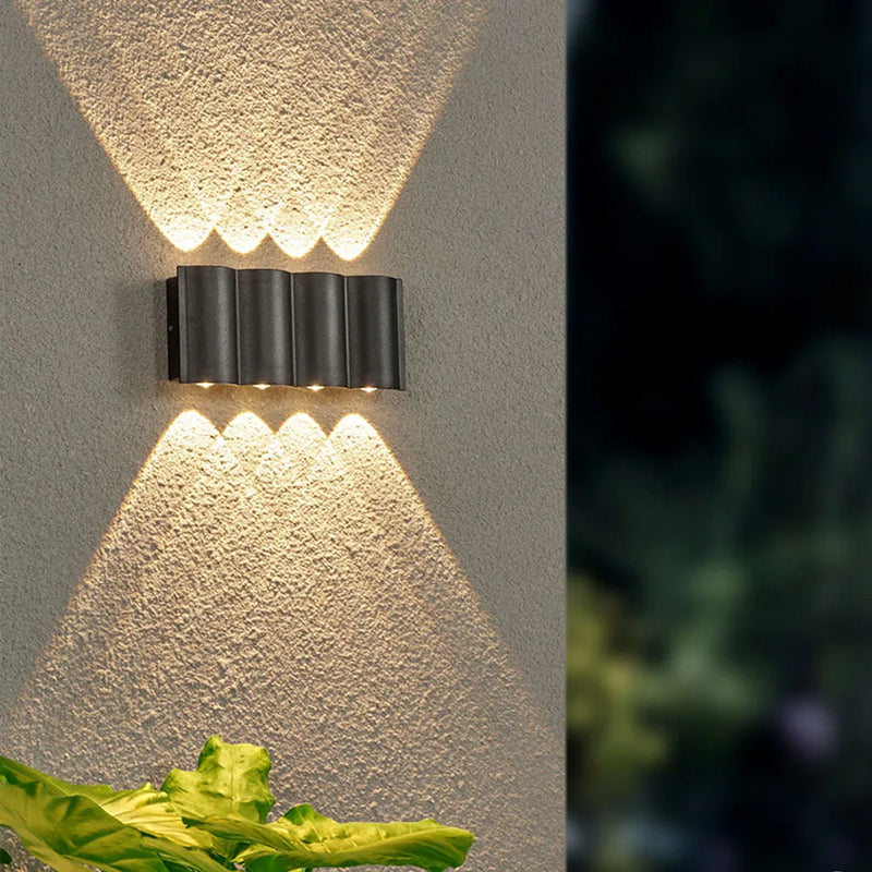 Applique murale led étanche pour éclairage intérieur et extérieur décoratif