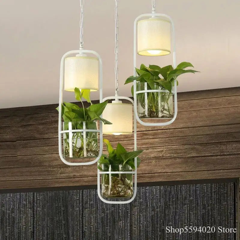 suspension industrielle simple art fer moderne chinoise