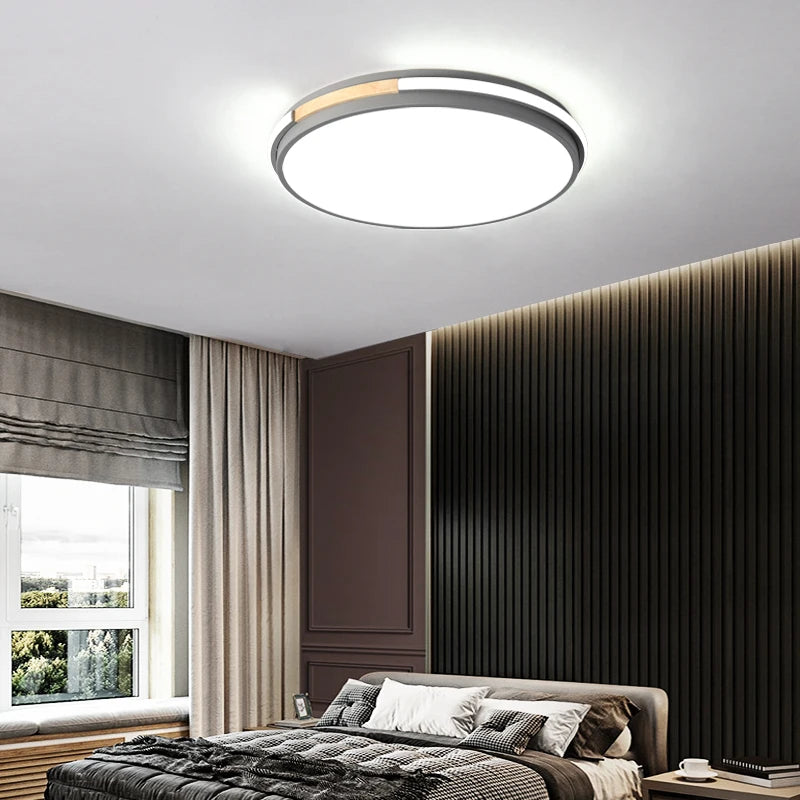 plafonnier rond design moderne pour intérieur lumineux décoratif