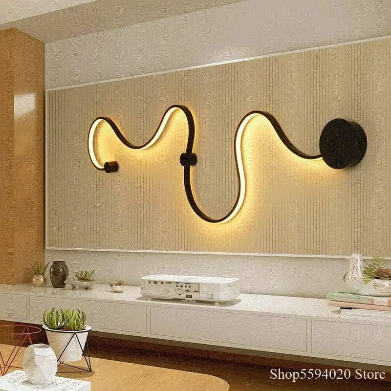 applique murale led moderne pour décoration intérieure élégante