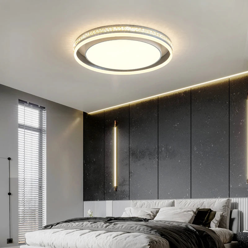 plafonnier led rond pour éclairage intérieur varié