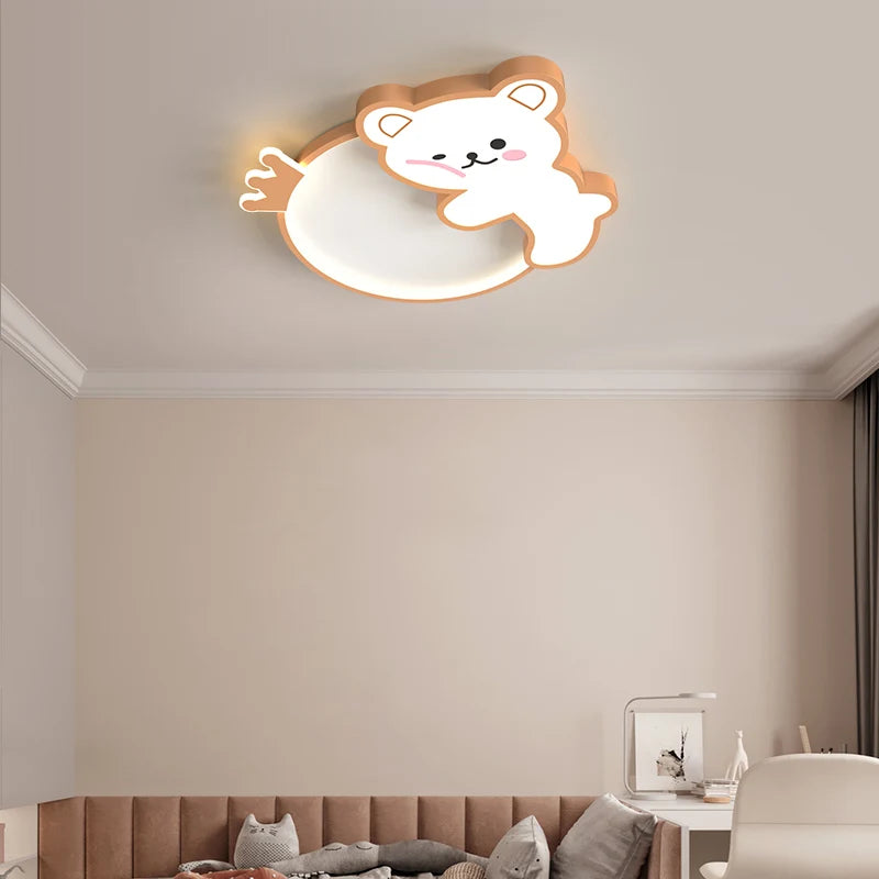 plafonnier ours mignon pour intérieur et décoration enfant