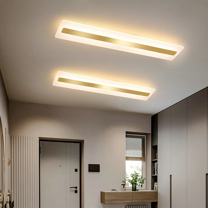 plafonnier led acrylique moderne pour éclairage intérieur